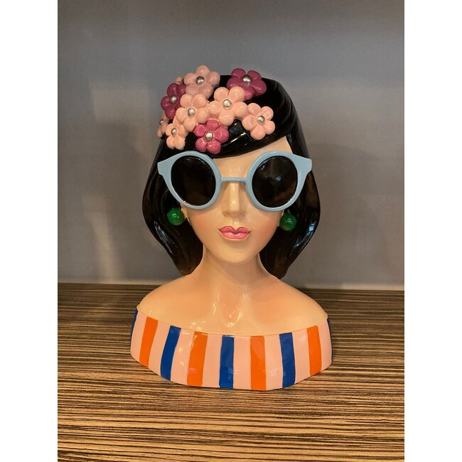 Kersten - Vase Fashion Lady - fleurs