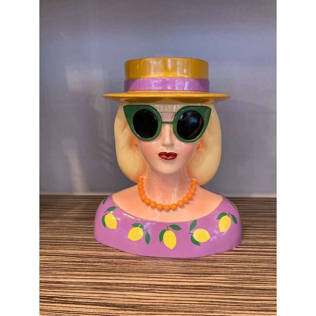 Kersten - Vaas Fashion Lady  - citroenen