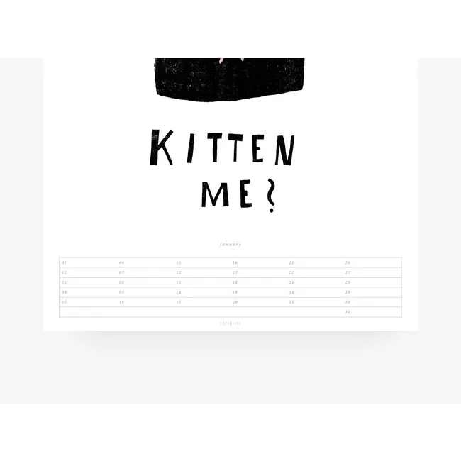 Typealive - Calendar Catlendar