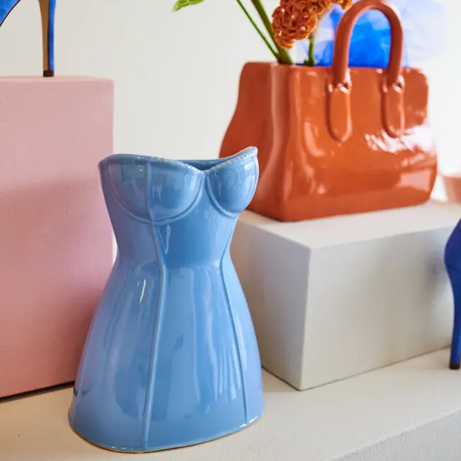 Kersten - Vase Robe Bleue - Vase Buste