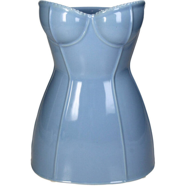 Kersten Vase Robe Bleue
