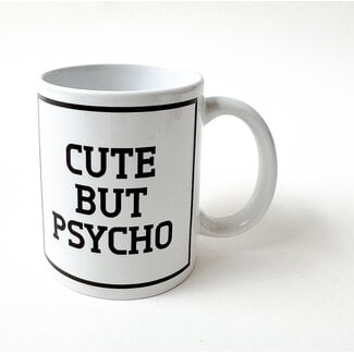 Urban Merch Beker Cute But Psycho