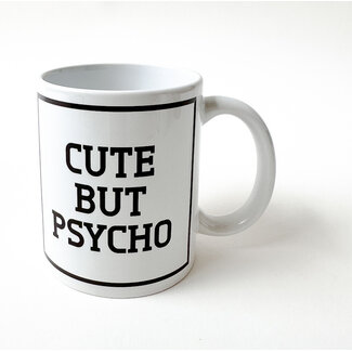 Urban Merch Mug Cute But Psycho
