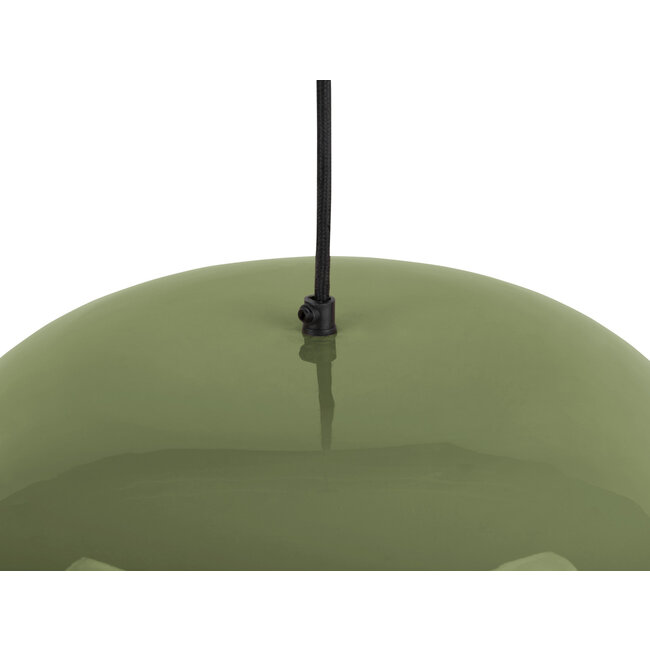 Leitmotiv - Lampe Suspendue Waved - vert jungle