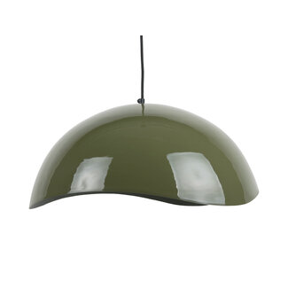 Leitmotiv Lampe Suspendue Waved - vert jungle