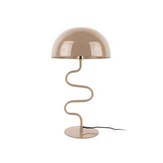 Leitmotiv Table Lamp Twist - soft brown