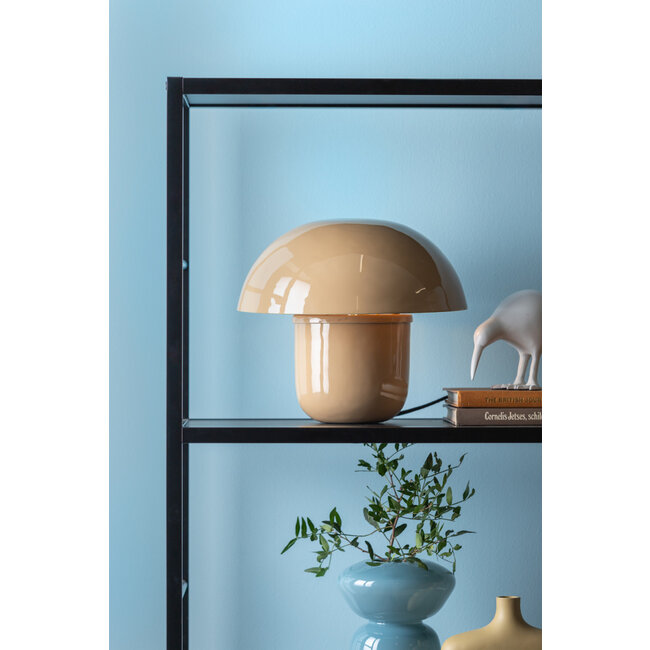 Leitmotiv - Table Lamp Fat Mushroom - soft brown