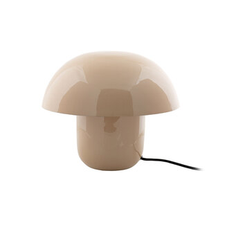 Leitmotiv Table Lamp Fat Mushroom - soft brown