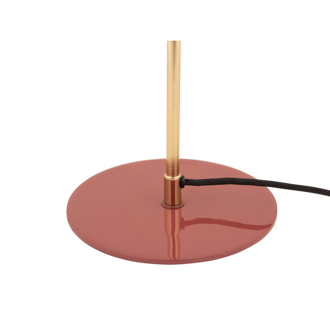 Leitmotiv - Lampe de Table - Lampe de Bureau Vivo - rouge ocre