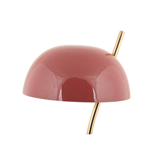 Leitmotiv - Lampe de Table - Lampe de Bureau Vivo - rouge ocre
