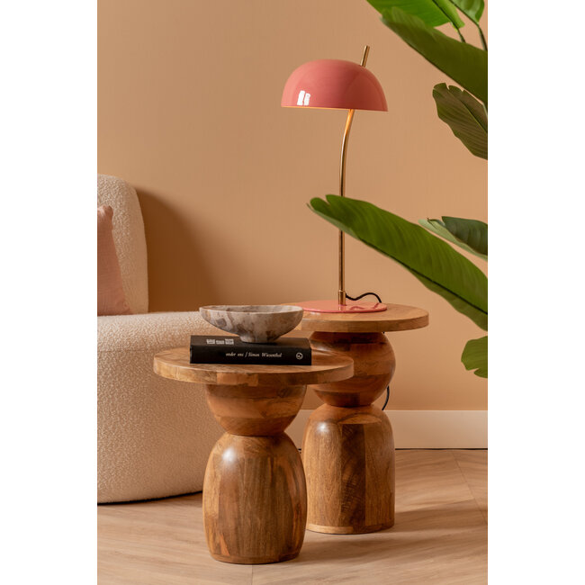 Leitmotiv - Lampe de Table - Lampe de Bureau Vivo - rouge ocre