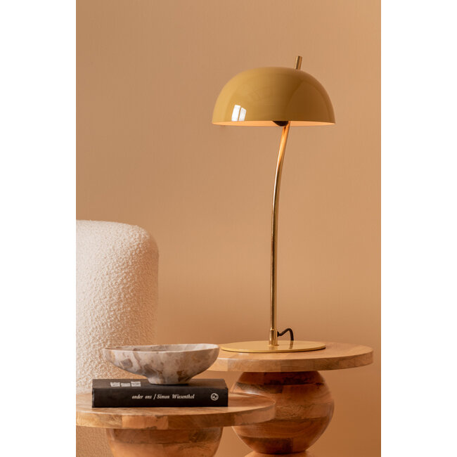 Leitmotiv - Tischleuchte - Schreibtischlampe Vivo - honiggelb