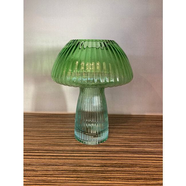 Werner Voß Werns - Vase Champignon - 24 cm - vert/turquoise