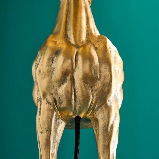 Werner Voß Werns - Lampe de Table - Lampe Animale Cheval Wendy - doré