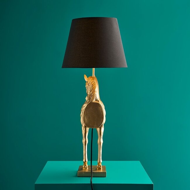 Werner Voß Werns - Tafellamp - Dierenlamp Paard  Wendy - goud