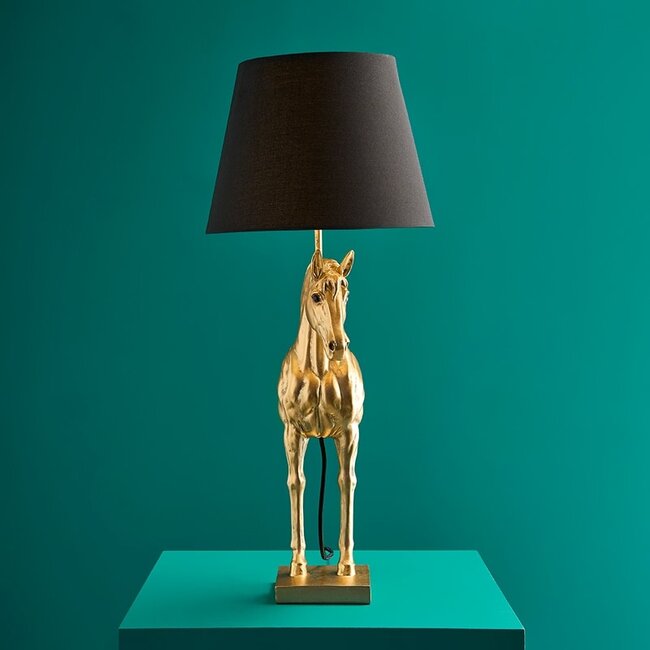 Werner Voß Werns - Tafellamp - Dierenlamp Paard  Wendy - goud