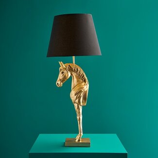 Werns - Werner Voß Lampe de Table Cheval Wendy - doré