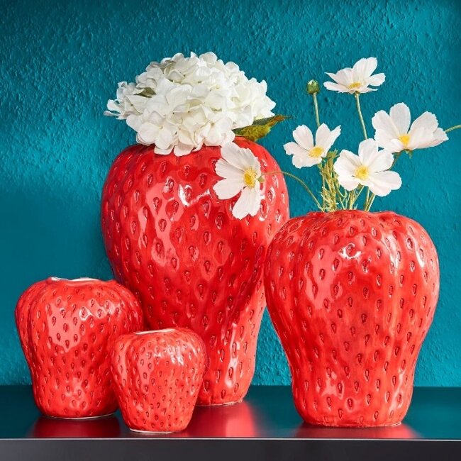 Werner Voß Werns - Vase Erdbeere - 18 cm