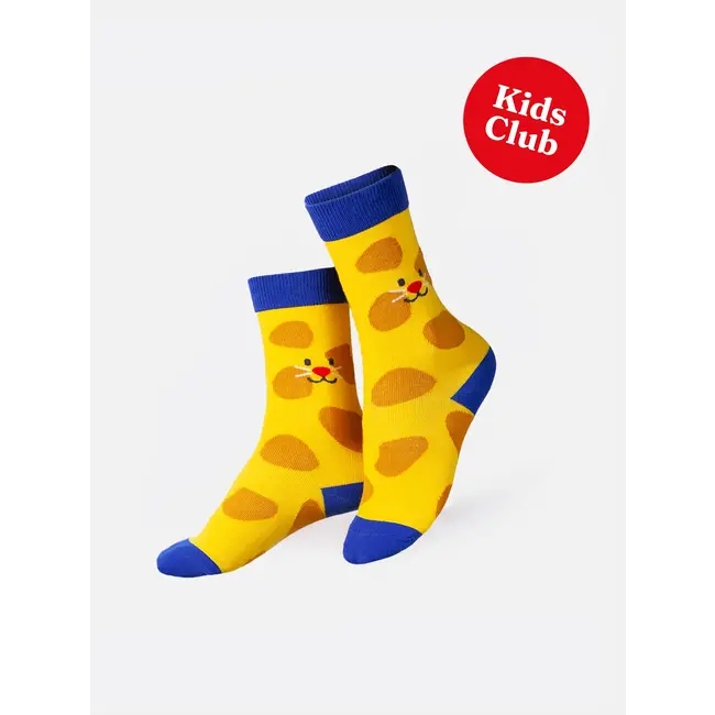 Eat My Socks Kids - Children's Socks Smiley Cat