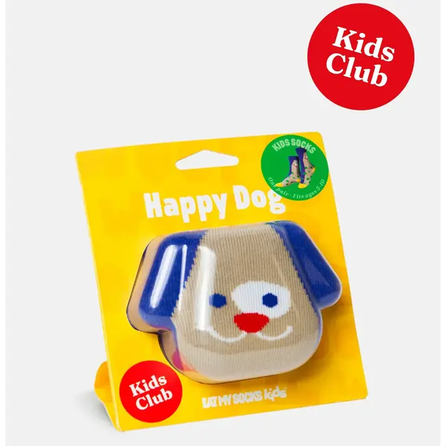Eat My Socks Kids - Kindersokken Happy Dog - Blije Hond