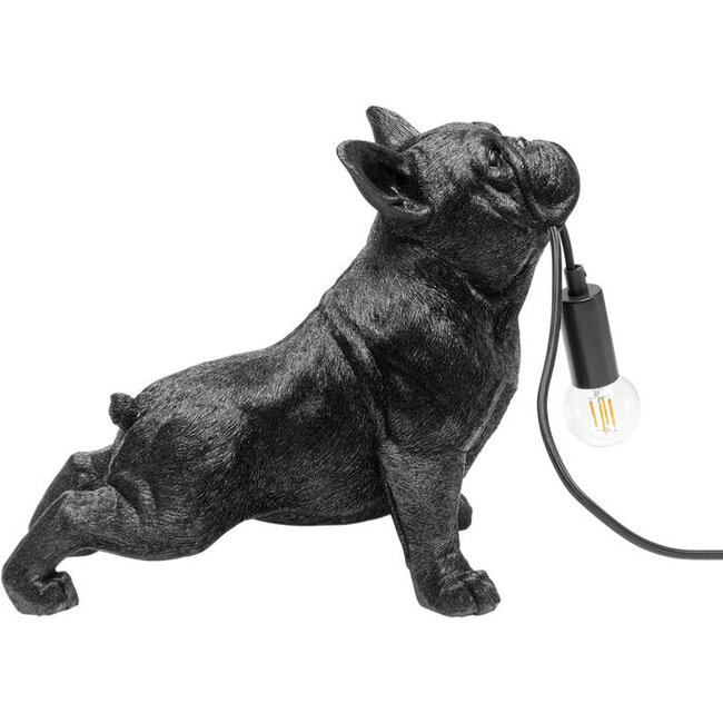 Kare Design - Lampe de Table - Lampe Animale Toto Francis - noir