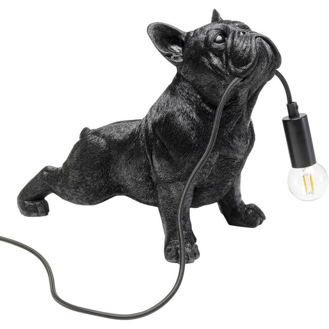 Kare Design Table Lamp Dog Toto - black