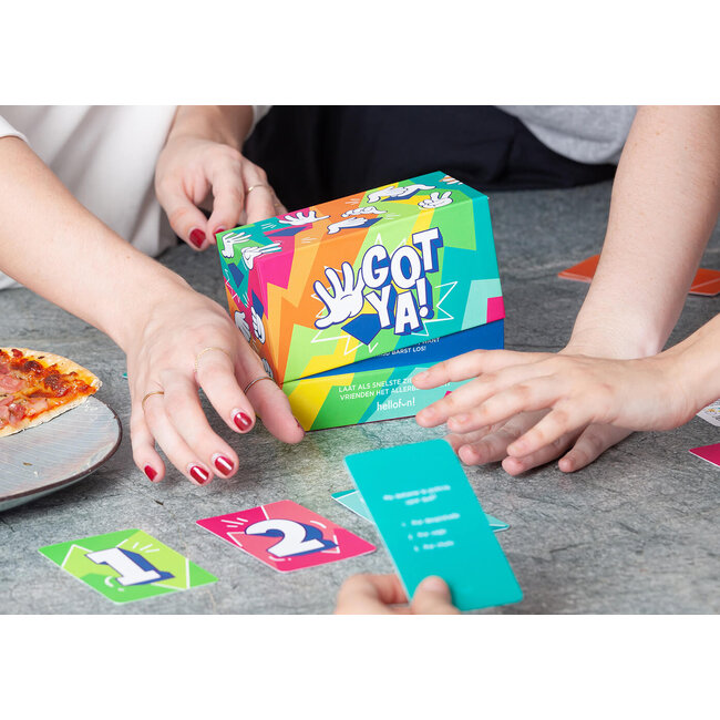 Hellofun! - Party Game Gotya! - Niederländische Ausgabe