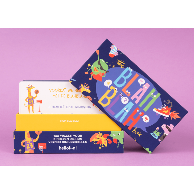 Hellofun!  - Jeu Familial Blah Blah Box - édition néerlandaise