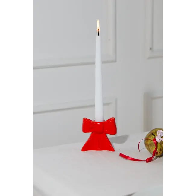 Candle Holder Bow - small