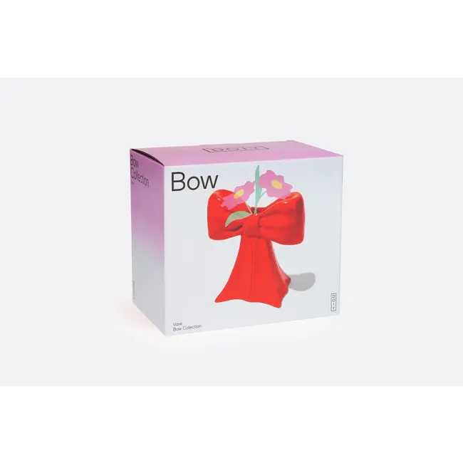 DOIYV - Vase Rote Schleife