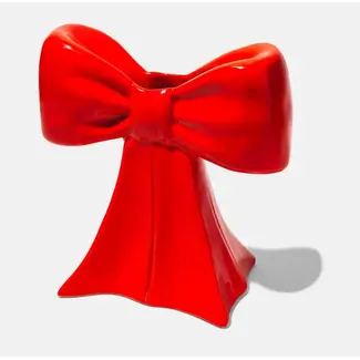 DOIY Vase Red Bow