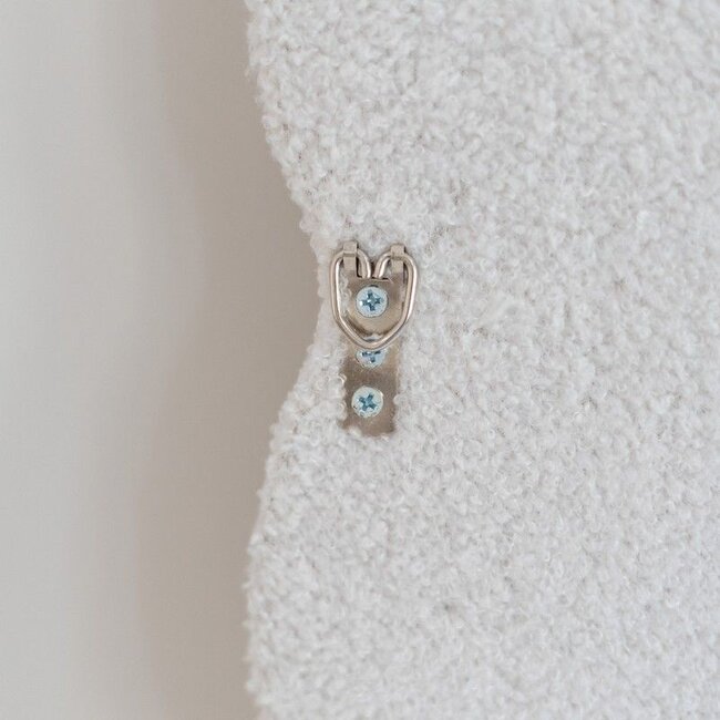 Flamingueo - Spiegel Charlie - teddy bouclé - gebroken wit