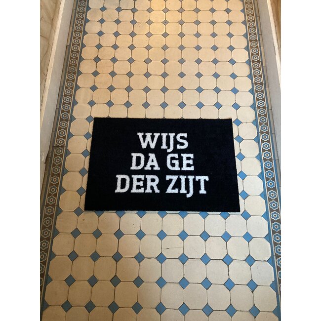 Urban Merch - Fußmatte Wijs Da Ge Der Zijt