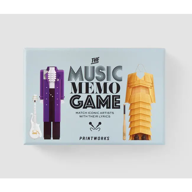 Printworks Memo Spel Muziek