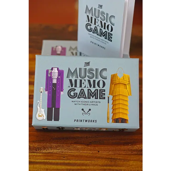 Printworks - Memo Game - Jeu de Mémoire Musique