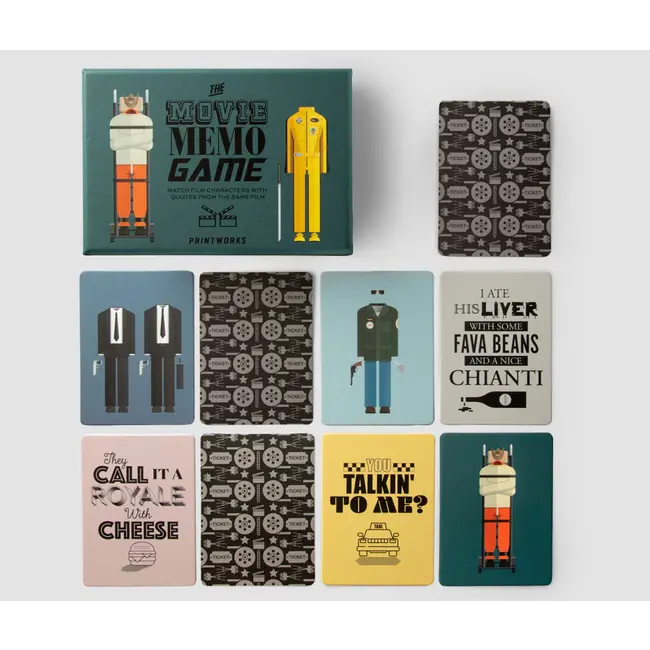 Printworks - Memo Game - Jeu de Mémoire Film