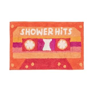 Flamingueo Bath Mat Shower Hits