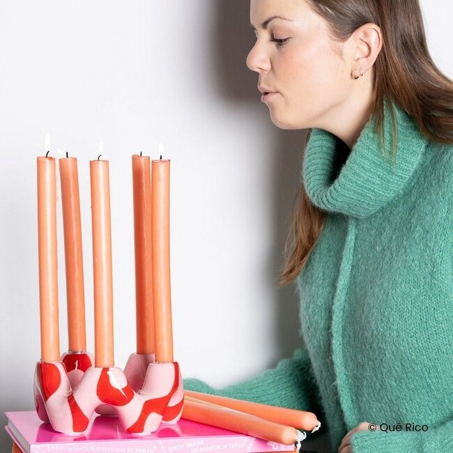 Que Rico - Kerzenhalter Armando - Spanish Swirls