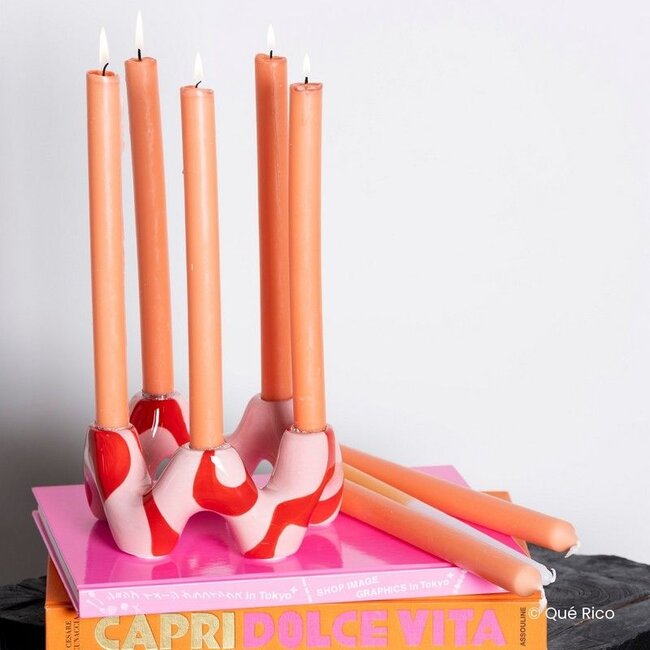 Que Rico - Kerzenhalter Armando - Spanish Swirls