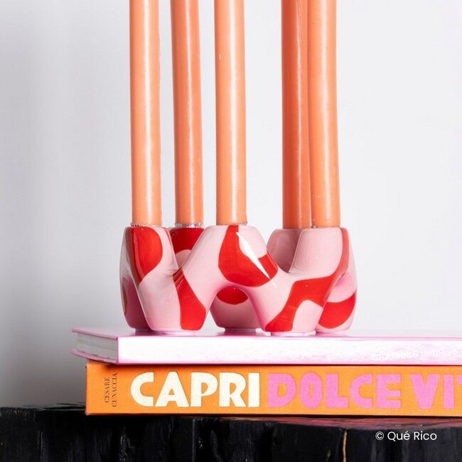 Que Rico - Porte-bougie Armando - Spanish Swirls