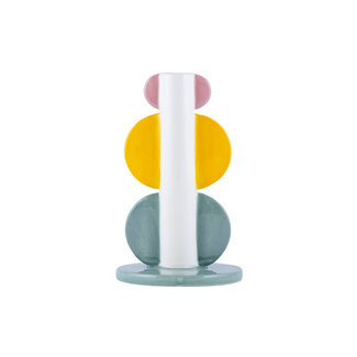 Que Rico Candle Holder Lorenzo - Amor del Color - green