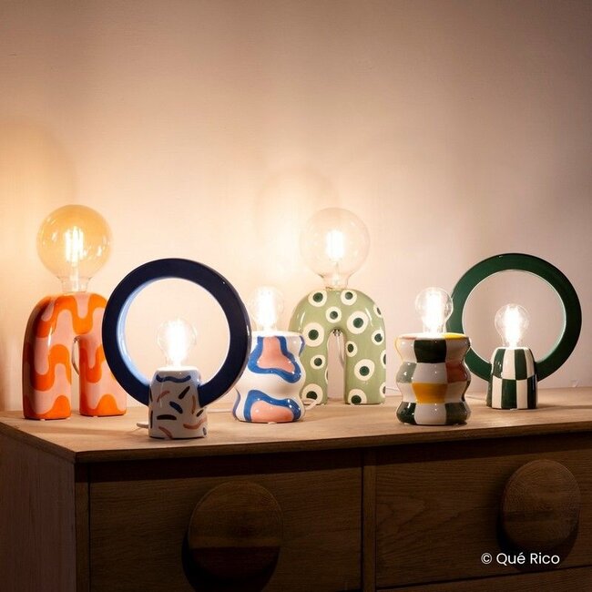 Que Rico - Table Lamp Hector - Crazy Squares