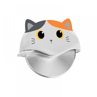 i-total Pizza Cutter Orange Cat