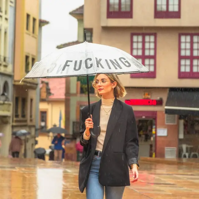 Fisura - Parapluie Fucking Rain - transparent