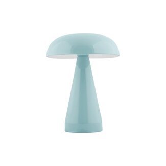Leitmotiv Tischlampe Rachel LED - hellblau
