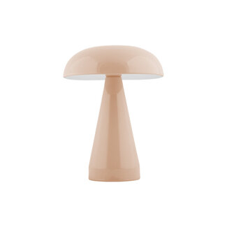 Leitmotiv Lampe de Table Rachel LED - brun doux