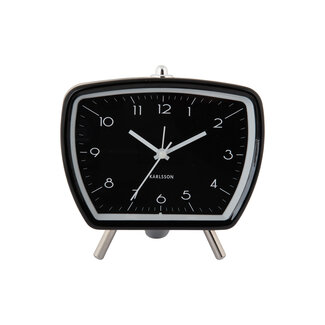 Karlsson Wecker Candy Circus Retro - schwarz