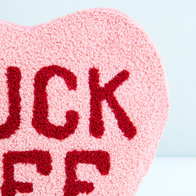 Bitten - Warming Pillow - Heatable Huggable Fuck Off Heart