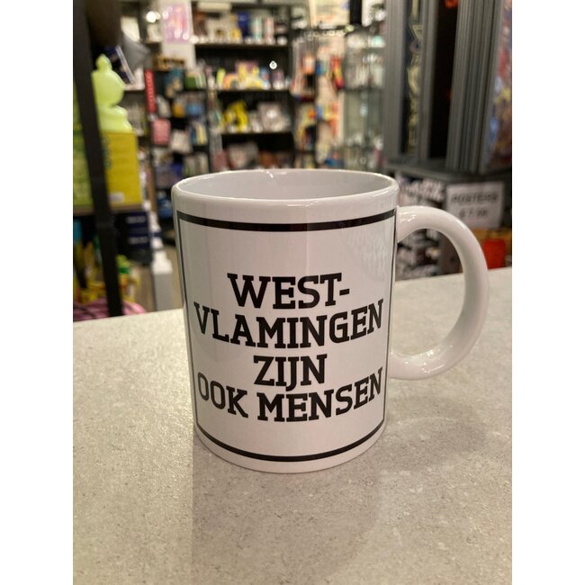 Urban Merch - Tasse West-Vlamingen Zijn Ook Mensen