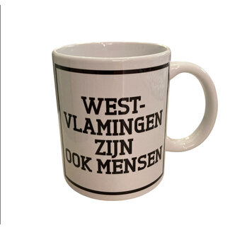 Urban Merch Beker West-Vlamingen Zijn Ook Mensen